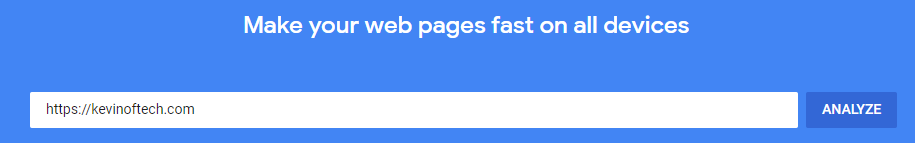 Enter URL