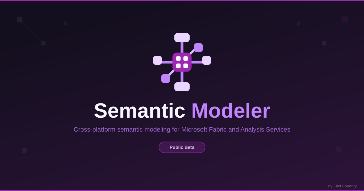 A Native macOS and Linux Semantic Model Editor